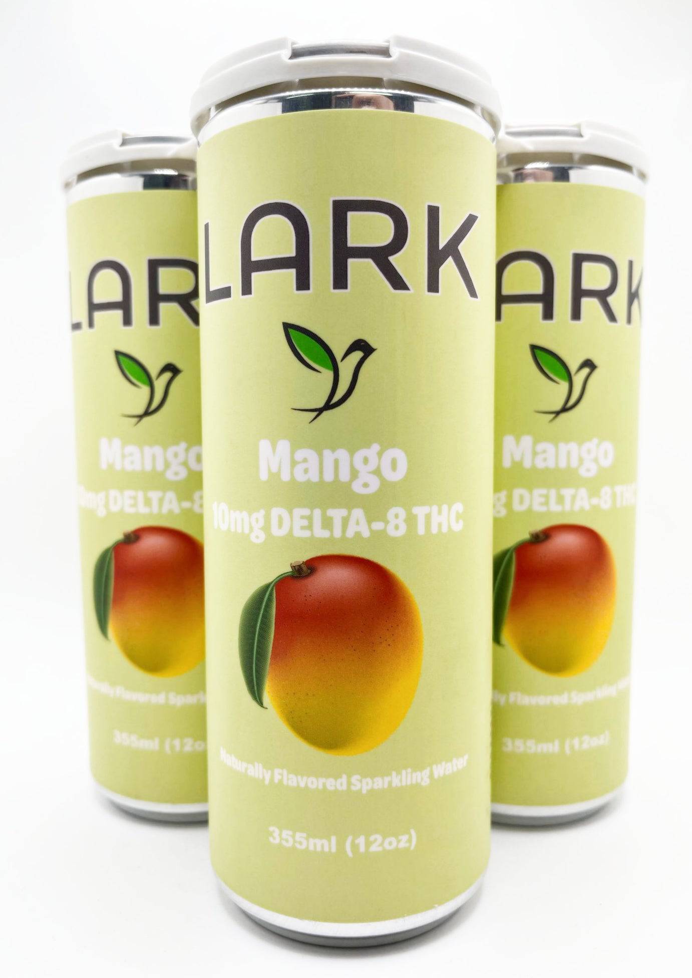 Lark 10mg Δ8 THC Seltzer – Mango - Ouachita Farms
