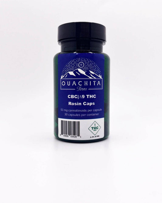 CBC|△9 THC Rosin Caps Full Spectrum Cannabis Oil - Ouachita Farms