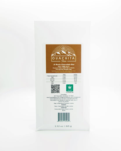 THC Rosin Chocolate CBD|Δ8THC|Δ9THC | Vegan | Soy Free | Gluten Free | Keto - Ouachita Farms